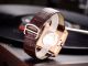 Perfect Replica Cartier Tank White Roman Face Rose Gold Bezel 40mm Watch (5)_th.jpg